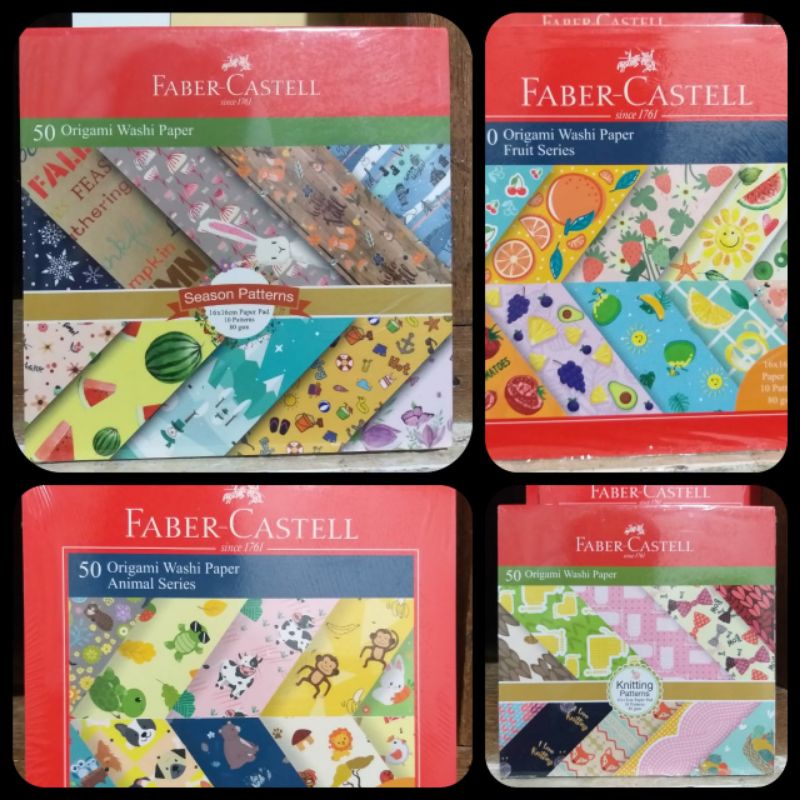 

Kertas Origami Washi Paper - Faber Castell