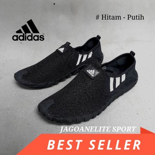 Sepatu Pria Slip On Adidas Jawpaw Slop Tanpa Tali / Sepatu