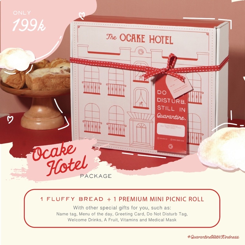 

ocake hotel quarantine package hampers corona pandemi