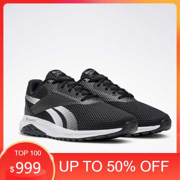 Reebok LIQUIFECT 90. Black White. Sepatu Wanita Original. GW7413 Berkualitas