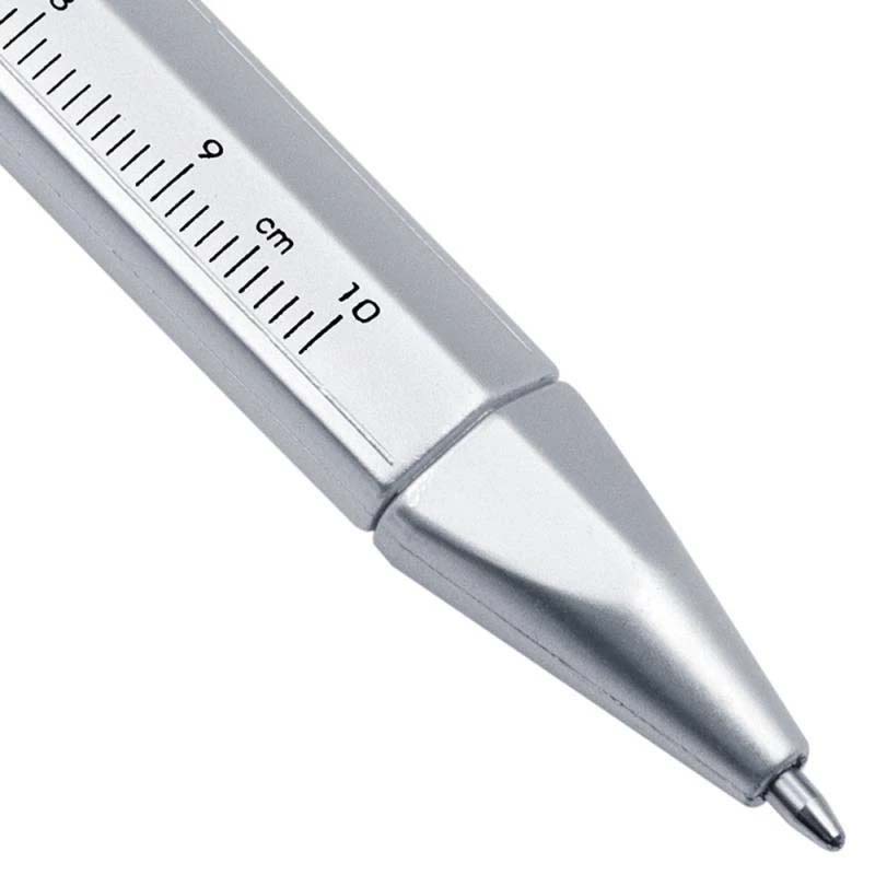 Pulpen Caliper Vernier 0.5mm Multifungsi Bahan Plastik Untuk Stationery Sekolah / Kantor