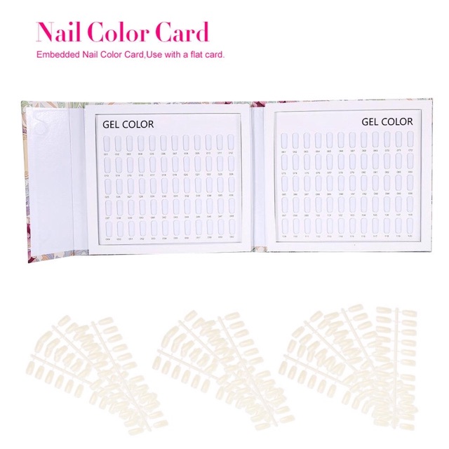 Buku Display Kuku Nail Art Display Book 120 slot