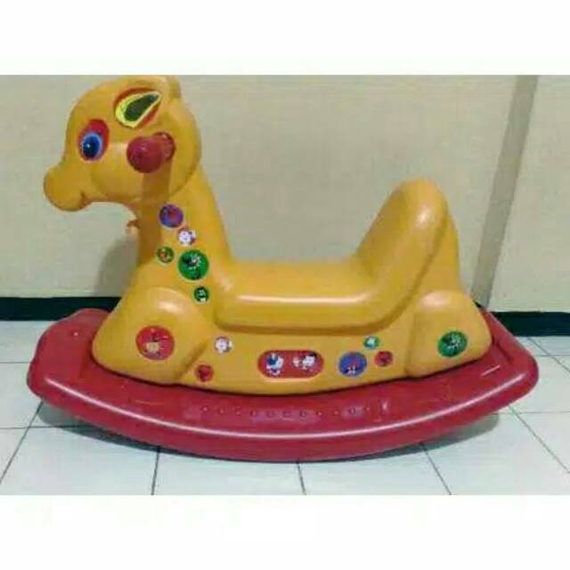 kuda jungkit tajimaku, kuda goyang mainan anak