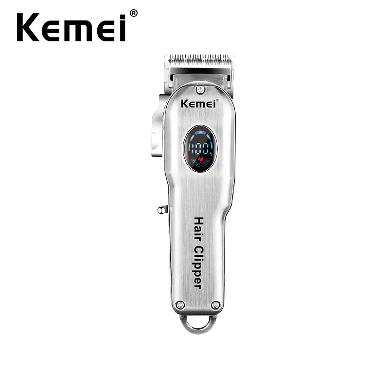 Kemei KM-2002 Hair Clipper Charger Cordless Cukur Rambut