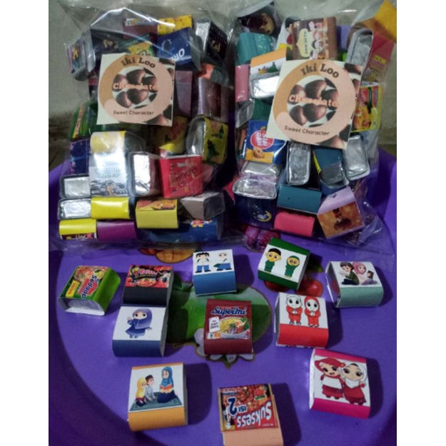 

Coklat Dadu Iki Loo/coklat pralin/dark coklat premium