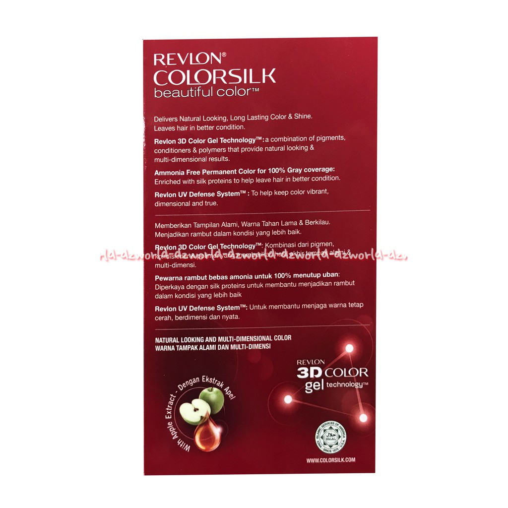 Revlon Colorsilk Beautiful Color 43 Medium Golden Brown Cat Rambut Coklat Muda Emas Blonde Pewarna Rambut Color Silk Hair Color Revlon 43 Revlon43 Reflon