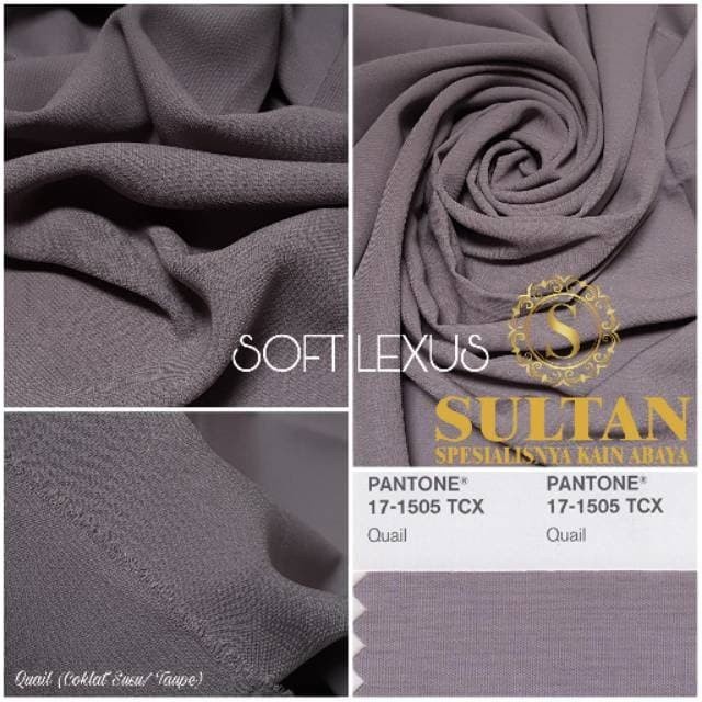 TERBARU     50CM SOFT LEXUS QUAIL KAIN SULTAN