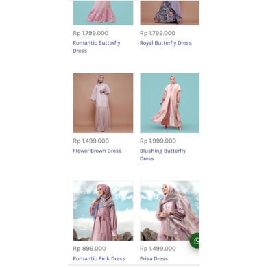 Mandjha Ivan Gunawan Baju Romantic Dress Ready Stokku XL