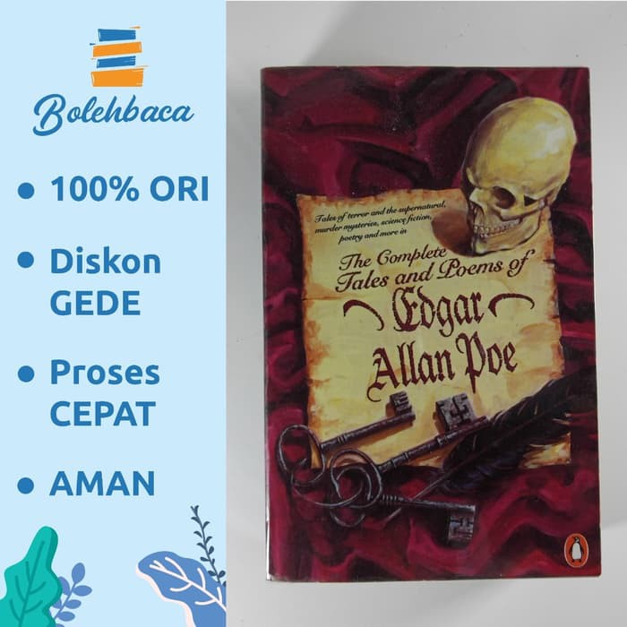 The Complete Tales And Poems of Edgar Allan Poe - Penguin Books. BUKU IMPOR