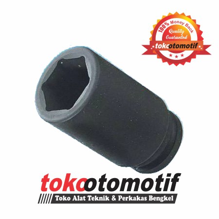 Mata Kunci Sok Panjang Impact 6pt 1/2" 32 mm TEKIRO ( Original ) Perkakas Bengkel