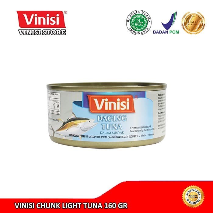

5ds45ss Ikan Tuna / Tuna Kaleng / Vinisi Ikan Tuna Kaleng 160 Gr Xa20X1