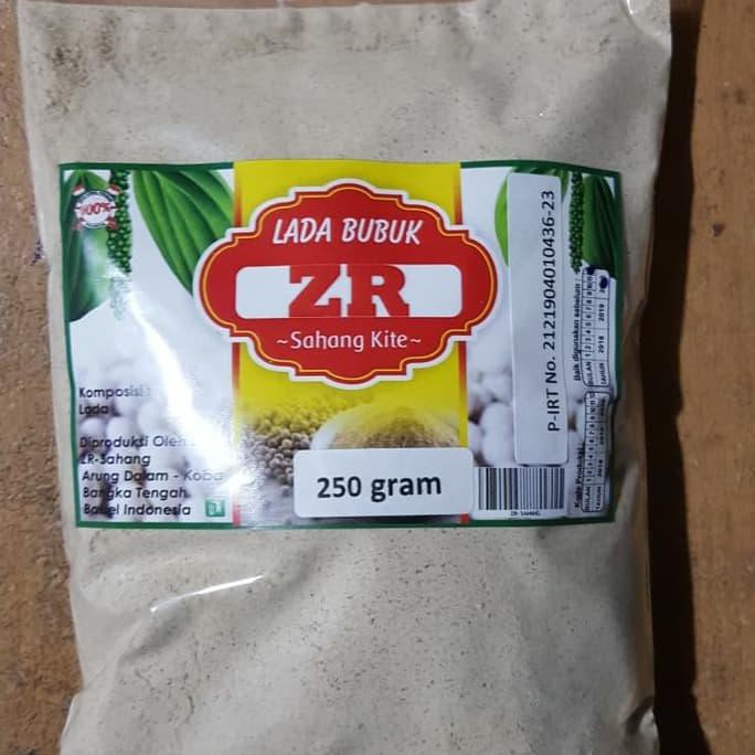 

BERKUALITAS! Lada Putih Bangka kualitas Ori varian bubuk @ 250 gram