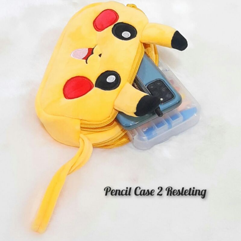 BAGPACK FULL BODY POKEMON+PENCIL CASE/BAGPACK POKEOMON/TAS PUNDAK BULAT POKEMON/BAGPACK BONEKA IMPOR