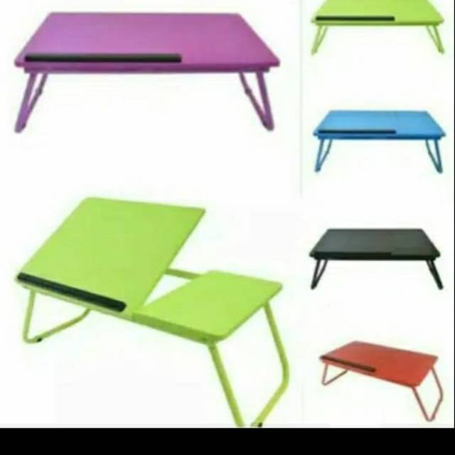 Meja Lipat Belajar  Laptop Anak OXy Portable / meja belajar / meja laptop _ INFORMA