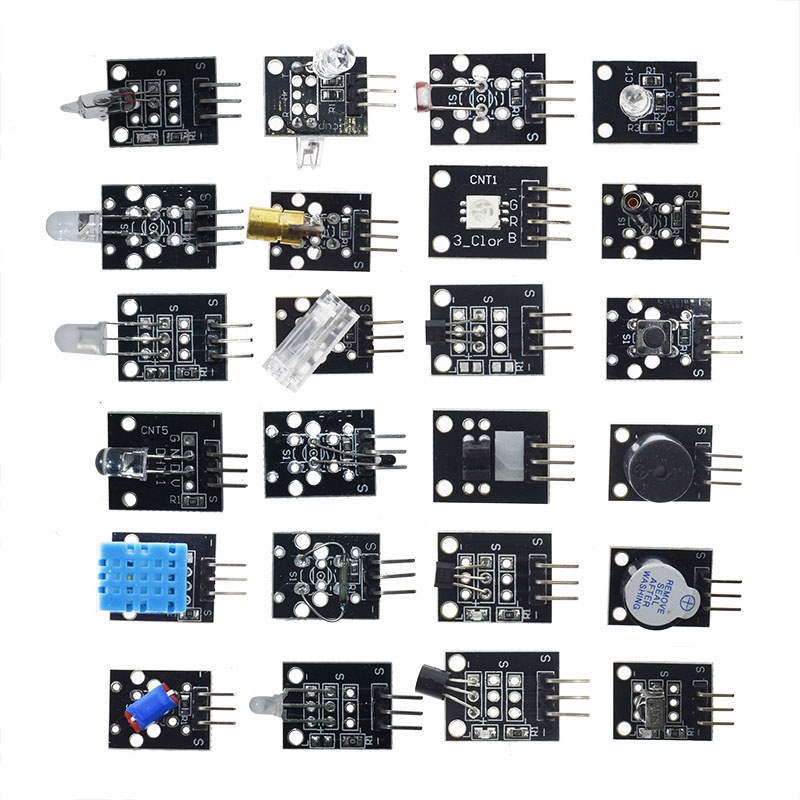 Kit Papan Sensor ules Starter 45 in 1 Untuk Arduino UNO R3 MEGA2560