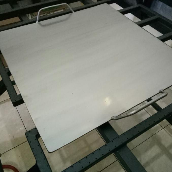 Populer] Wajan Roti Bakar Uk. 30X30Cm Bahan Stainless Tebal 5Mm