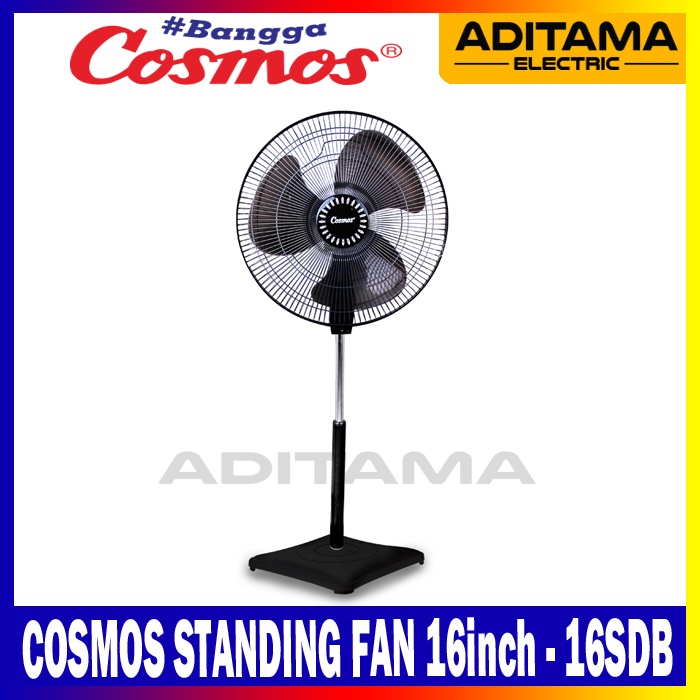 GOJEK GRAB COSMOS STAND FAN 16 SDB/ KIPAS ANGIN BERDIRI COSMOS 16inch 16SDB