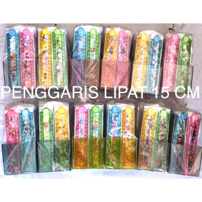 

PENGGARIS LIPAT PANJANG 30CM / PENGGARIS PLASTIK FANCY