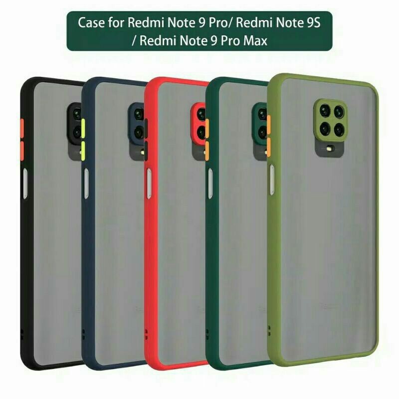 Case Dove Redmi Note 9S Prosted Case Cover