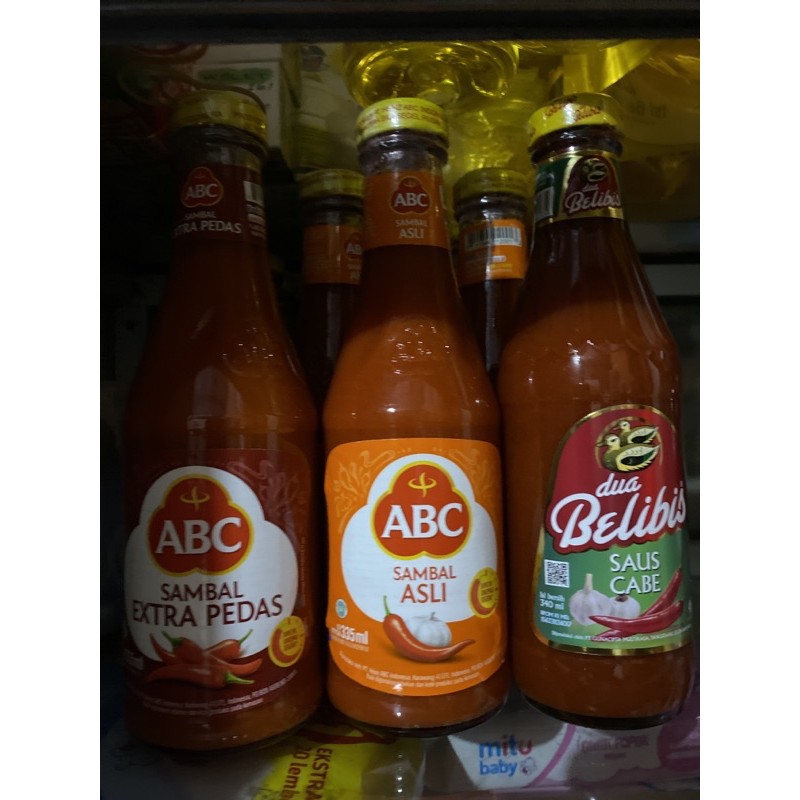 Sambal Abc / Saos Belibis 335ml / Indofood