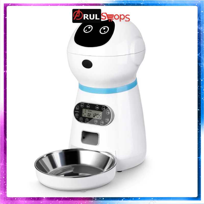 ARS - ZKYJ Tempat Makan Hewan Anjing Automatic Pet Food Dispenser 3.5L