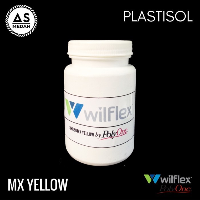 Tinta Plastisol WILFLEX Mx Yellow Cat Sablon Tinta Sablon Kaos Plastisol 250gr