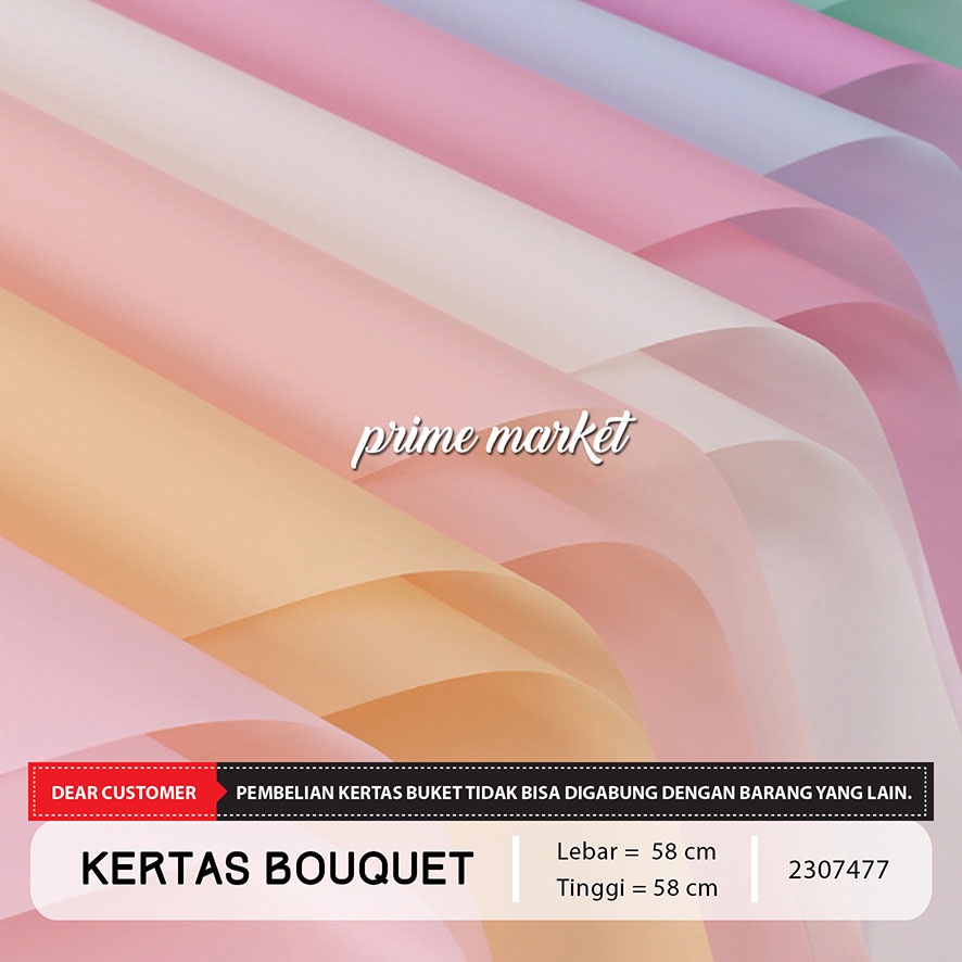 

Kertas Buket / Kertas Buket Bunga / Flower Wrapping / Kertas Bouquet Cellophane / Kertas Kado (2307477)