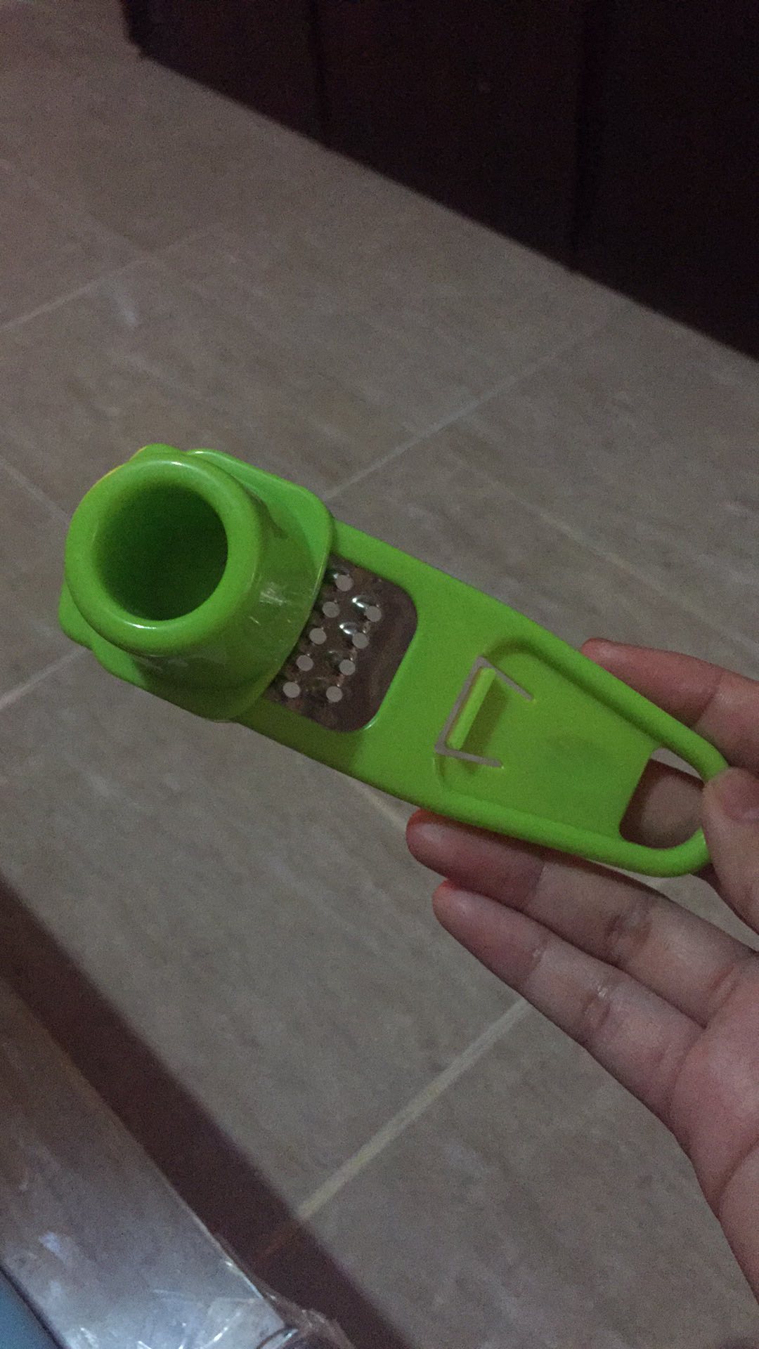 Mesin Penghancur Bawang Putih Model Tekan Untuk Aksesoris Dapur