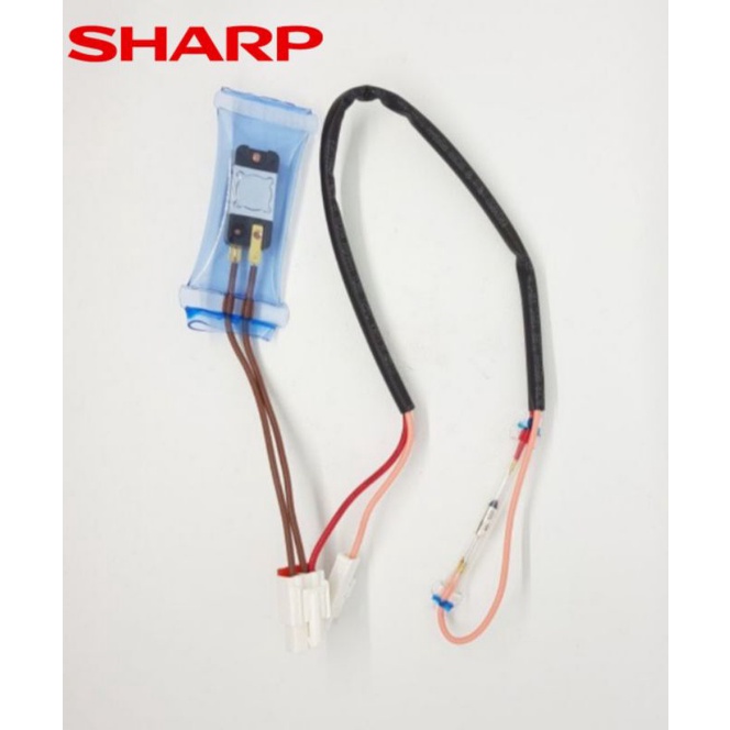 DEFROS Bimetal/ Sensor suhu Kulkas 2 Pintu SHARP ORIGINAL - Timer 1-4 Defros 4 kabel 2 socket