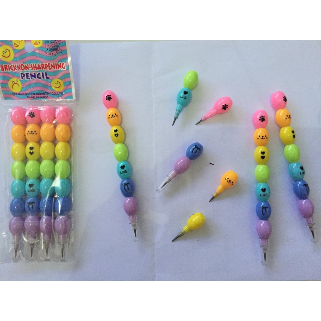 

Pensil Bensia Lucu Motif Onde Onde