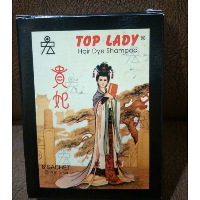 Top Lady Hair Dye Shampoo