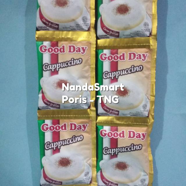 

Goodday Cappuccino perrenteng isi 10 sachet