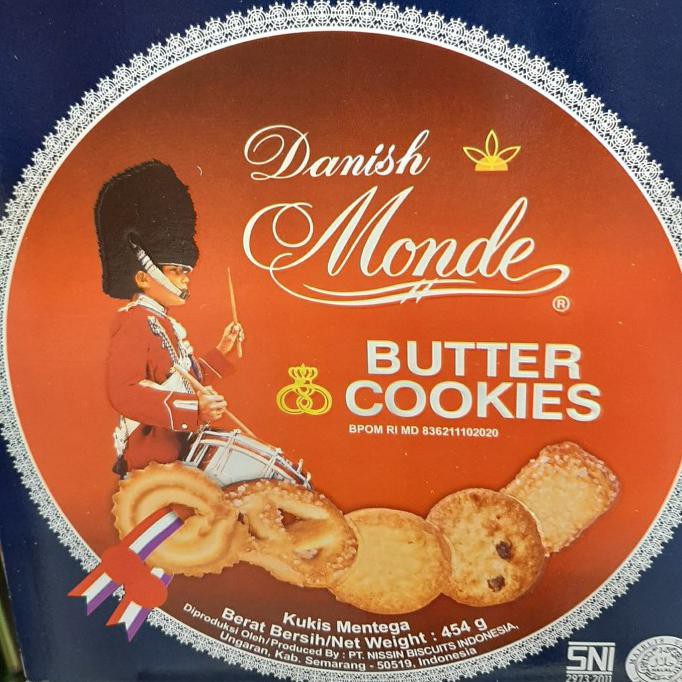 

Ready Stok Danish Monde Butter Cookies 454Gr Ais