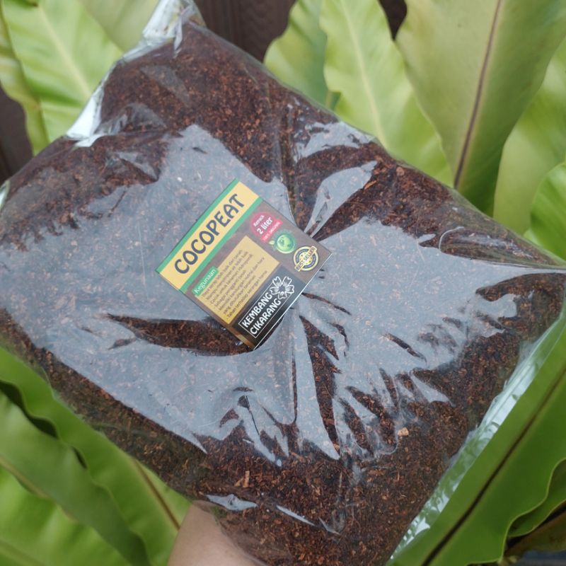 COCOPEAT MEDIA TANAM cocopit kokopit kemasan 2lt sekitar 500gr