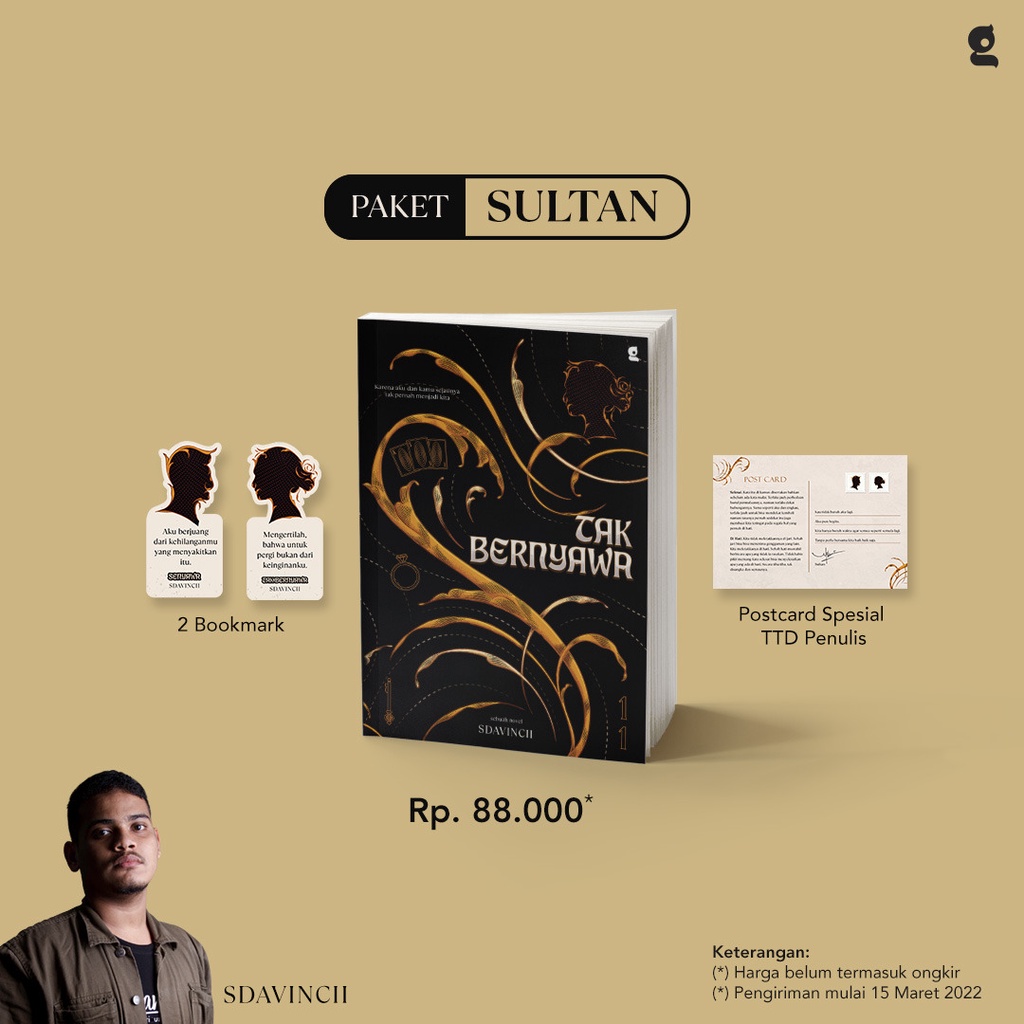 Ready Novel Tak Bernyawa Penulis: Sdavincii-BUKU AJA