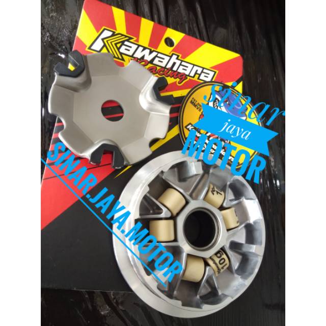 Pully pulli pulley poli  rumah roller kawahara racing honda beat scopy  13.5 drajat not sps gf cld