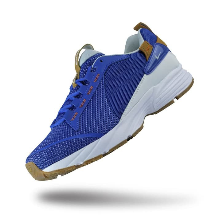  Sepatu Eagle Dragon  Biru Putih Running Shoes Shopee 