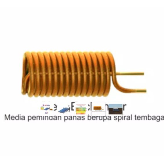 PEMANAS AIR TENAGA MATAHARI INDIRECT WATER HEATER INTI SOLAR 30 IN
