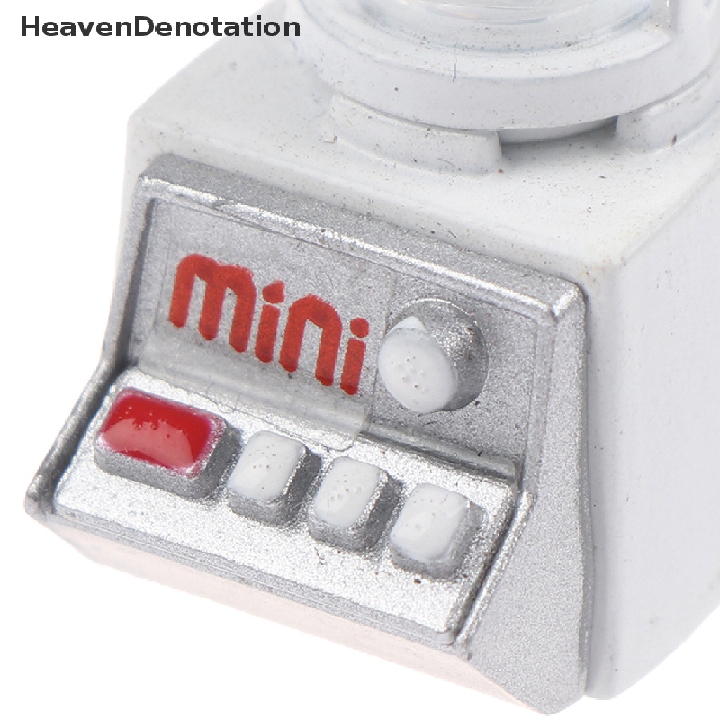 [HeavenDenotation] Mini Juicer Resin Dollhouse Miniature Decor Simulation Drink Model Toys