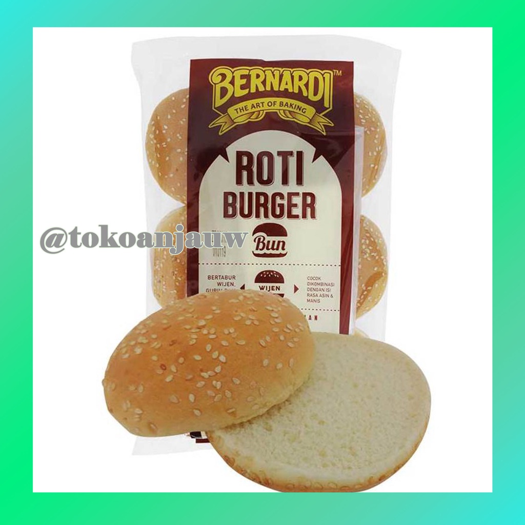 

Bernardi Roti Burger Wijen 6 pasang / Burger Bun With Sesame Seed