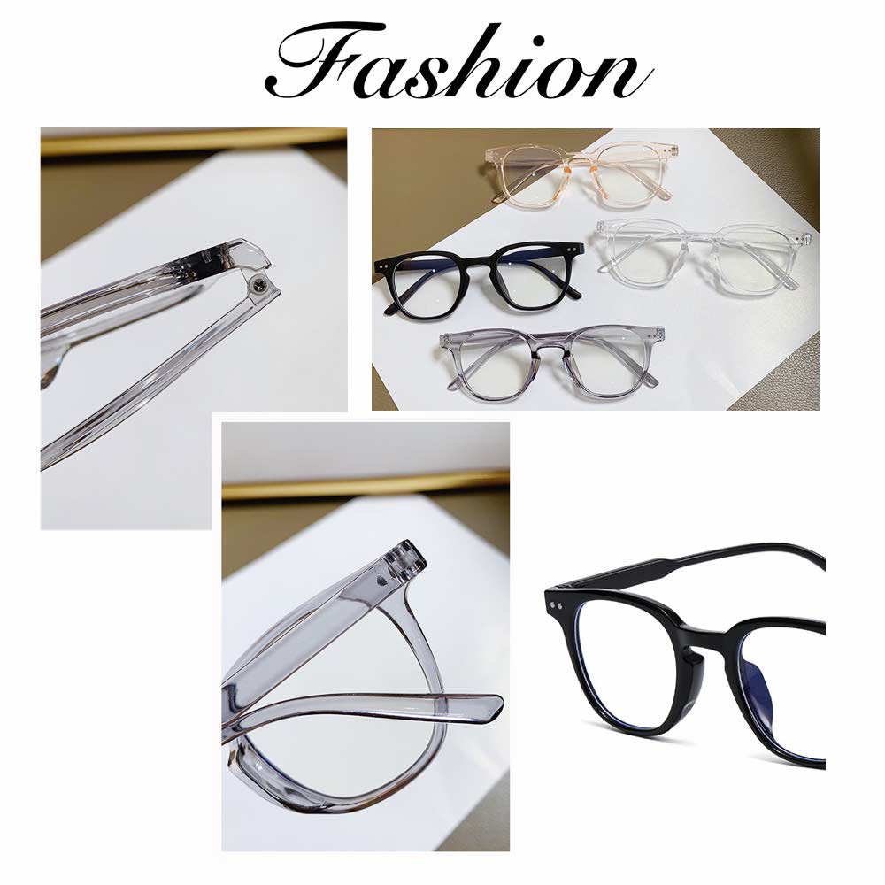 Kacamata Anti Radiasi Blue Ray Lens (Design Korea) Unisex - HM8034 ( Group ) FREE Kotak Kacamata