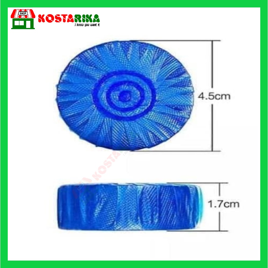 Tablet Biru Pembersih Penyegar Kloset Toilet 50g