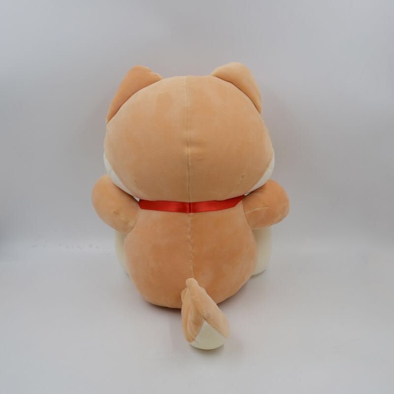 Boneka Anjing Shiba Inu Stand 45cm Husky Jumbo Lucu Murah Lembut Dan Empuk