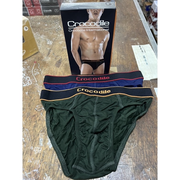 (2pcs) celana dalam pria crocodile orange orignal