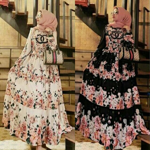 NEW SHR MAXI DRESS  GUCCI FLOWER