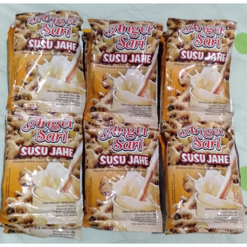 Anget Sari Susu Jahe 10 x 28gr