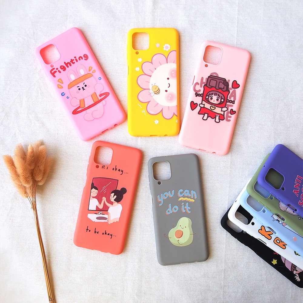 CASE KARAKTER SAMSUNG A32 A01 CORE A02S A12 A21S A51 A52 A72 J2 PRIME CASE GAMBAR KARTUN SC GAMBAR