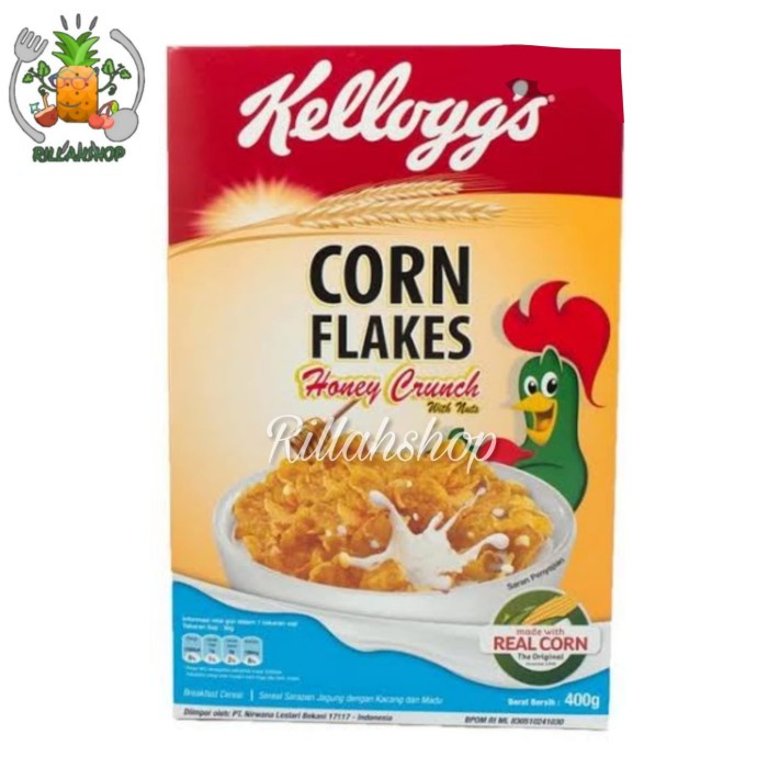 

Kellogg's Sereal Jagung Honey Crunch 400g