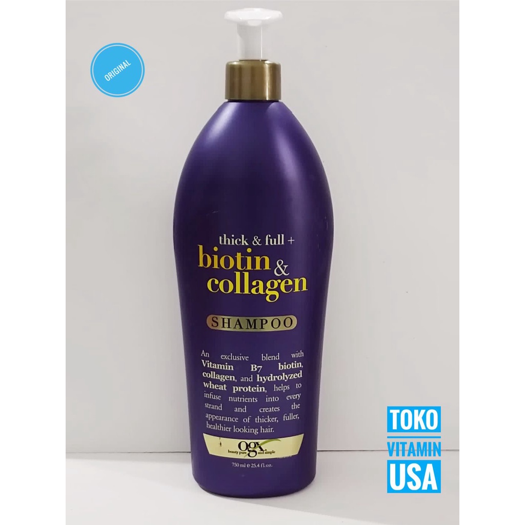 OGX Organix Thick & Full Biotin & Collagen Shampoo 750 ml