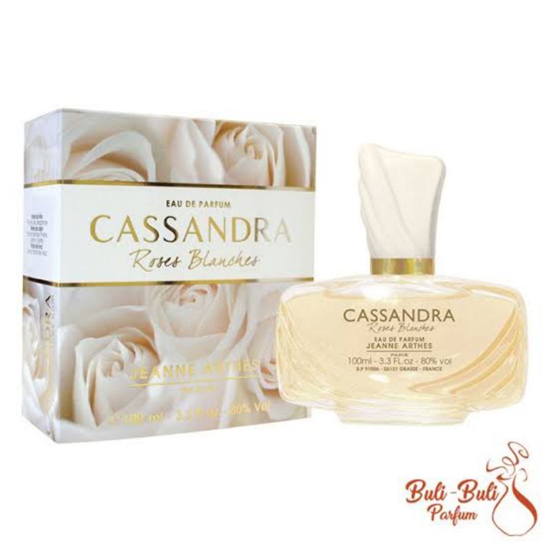 Parfum OriginaL Jeanne Arthes Cassandra Roses Blanches EDP 100 ml For Women Murah